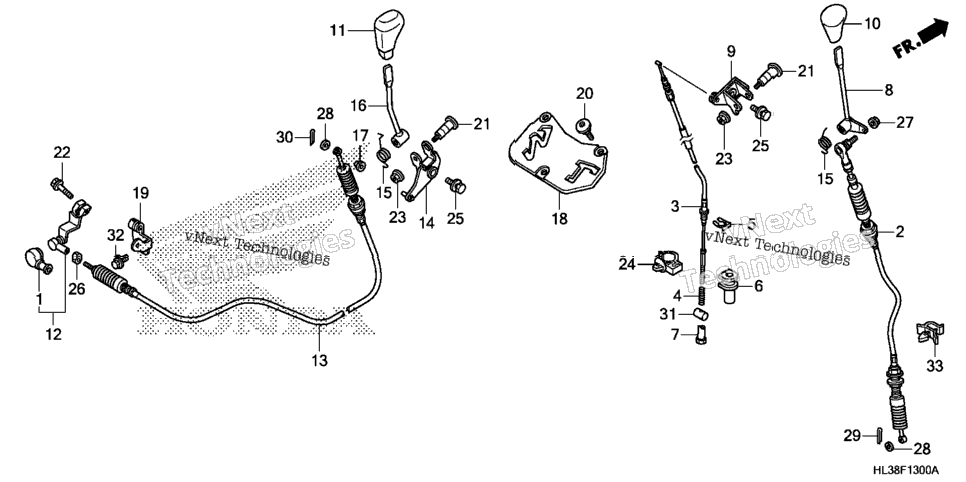 Shift Lever@Select Lever