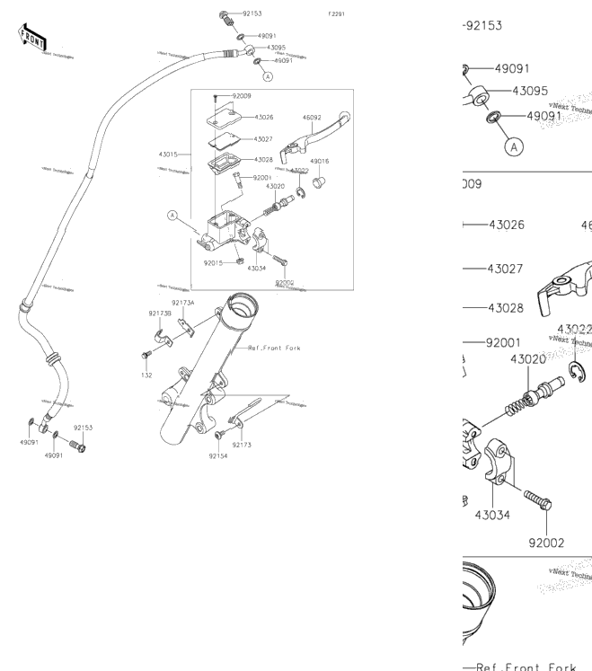 Front Master Cylinder