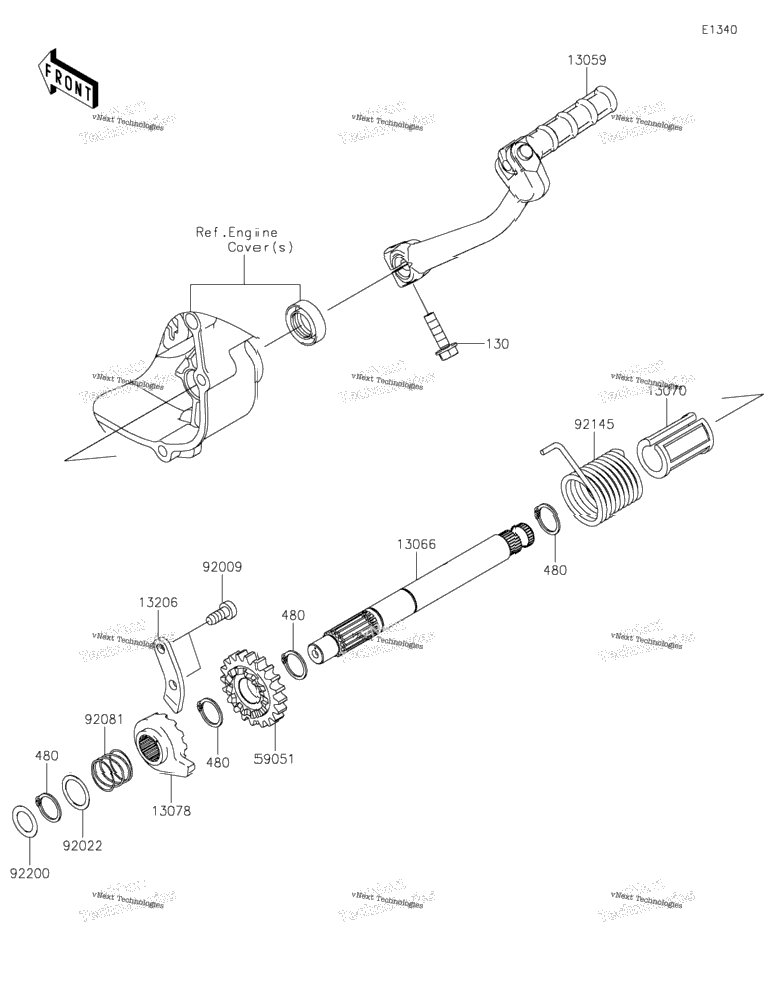 Kickstarter Mechanism