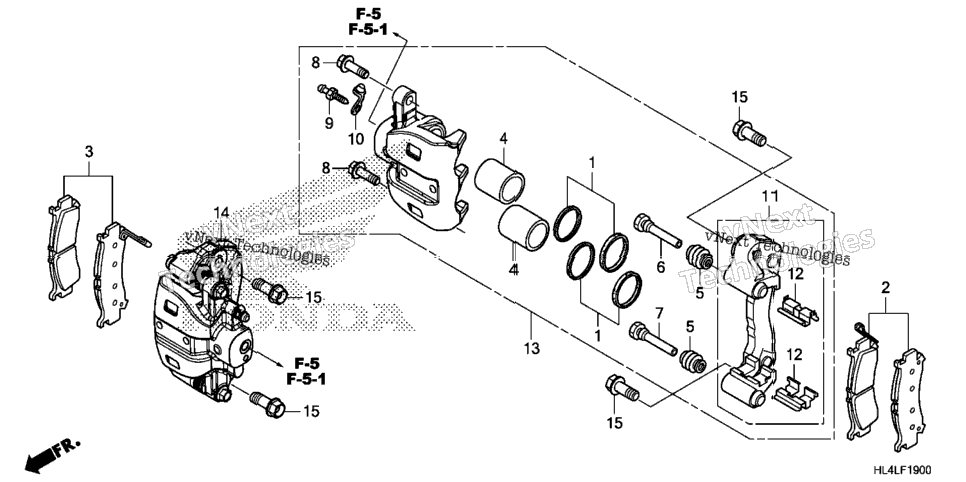 Front Brake Caliper