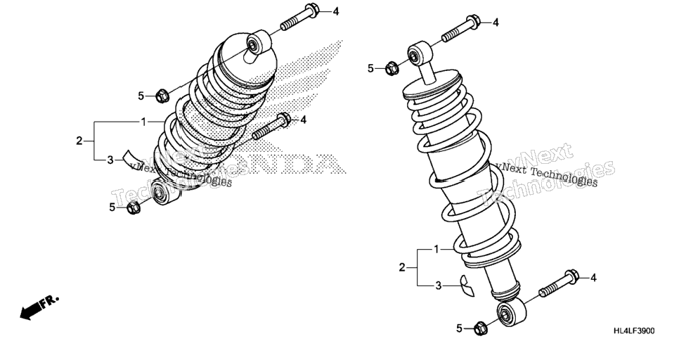 Rear Shock Absorber (1)