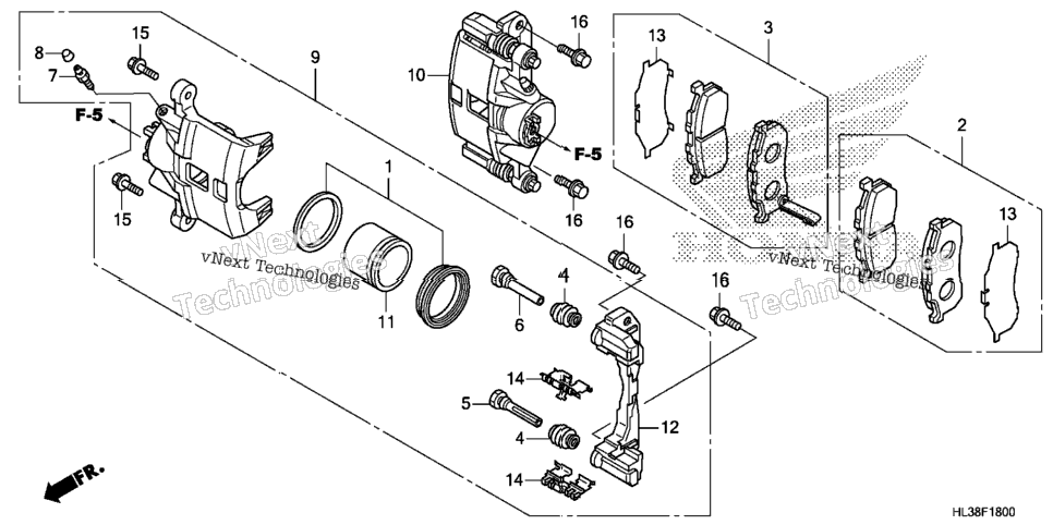 Front Brake Caliper
