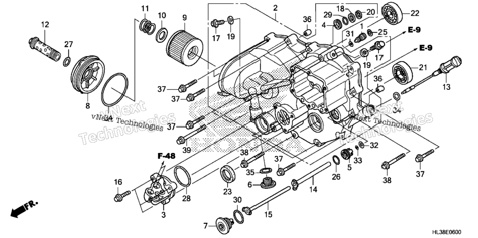 Front Crankcase Cover