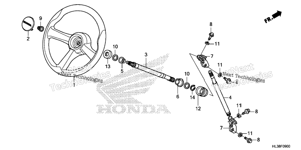 Steering Wheel@Steering Shaft (1)