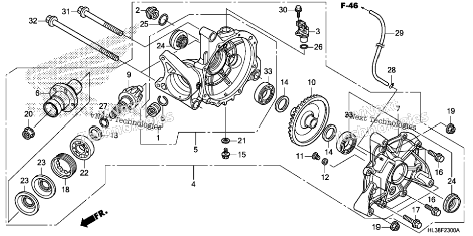 Rear Final Gear