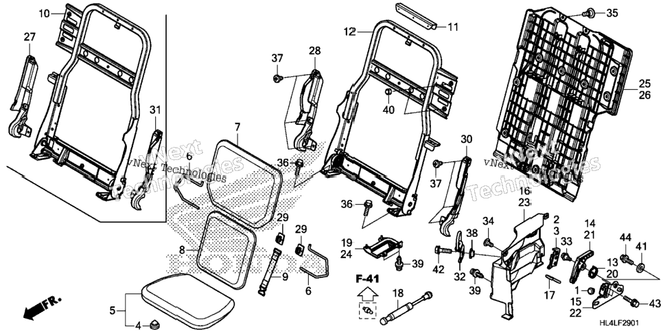 Rear Seat