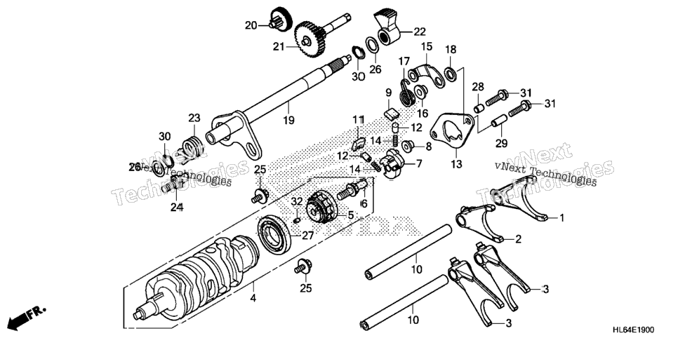 Gearshift Fork (1)