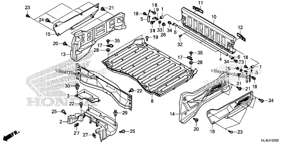Bed Plate@Rear Gate (1)