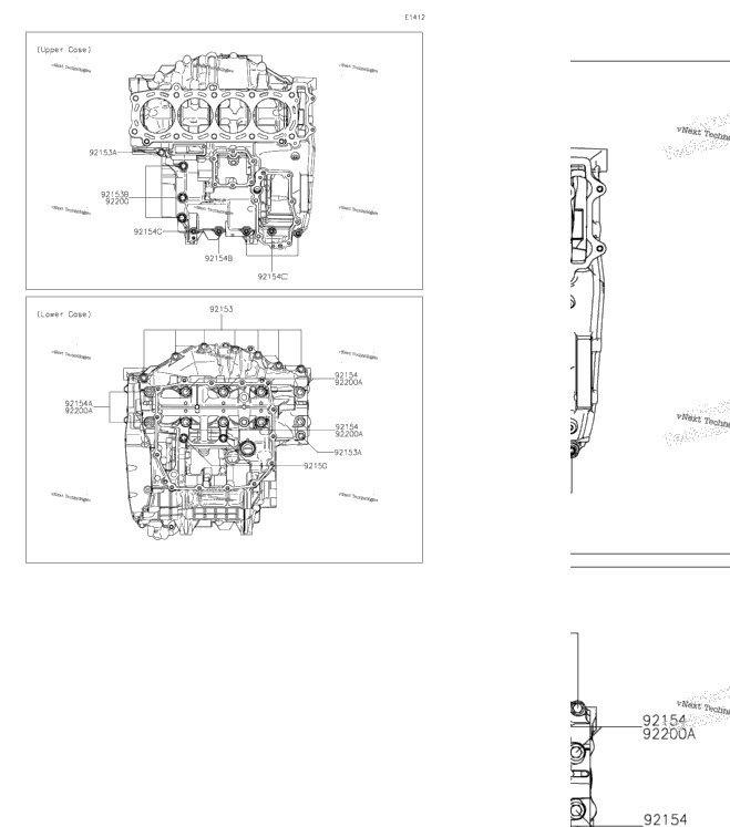 Crankcase Bolt Pattern