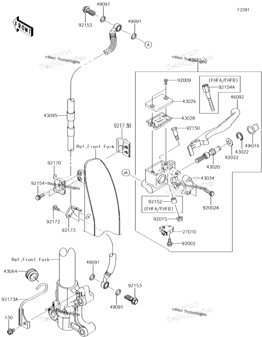 Front Master Cylinder