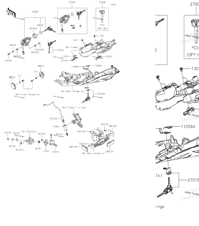 Ignition Switch/Locks/Reflectors