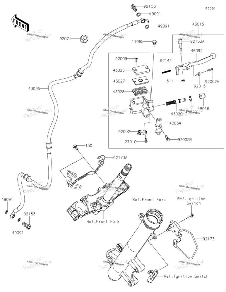 Front Master Cylinder