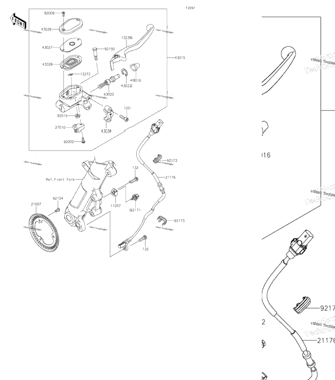 Front Master Cylinder