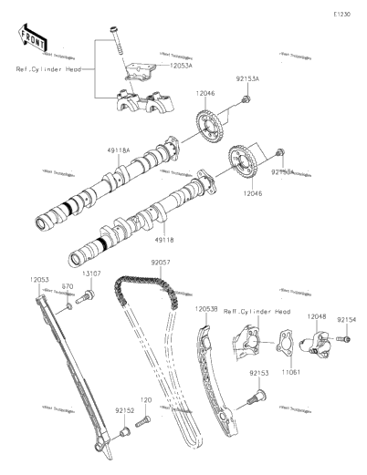 Camshaft(S)/Tensioner
