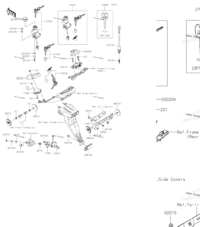 Ignition Switch/Locks/Reflectors