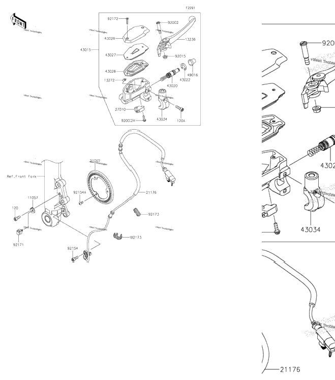 Front Master Cylinder