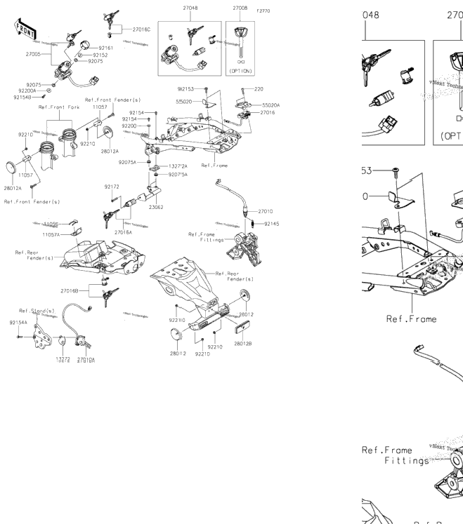 Ignition Switch/Locks/Reflectors