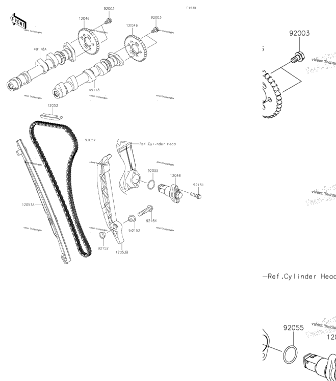 Camshaft(S)/Tensioner