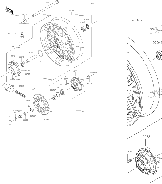 Rear Wheel/Chain