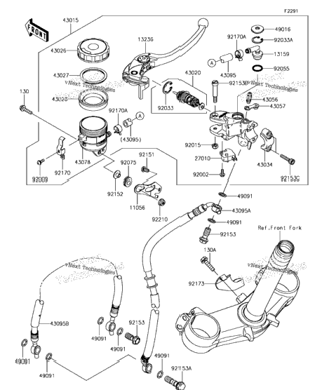 Front Master Cylinder