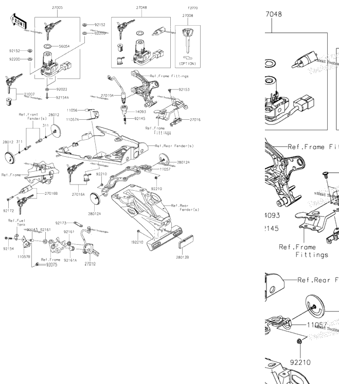 Ignition Switch/Locks/Reflectors