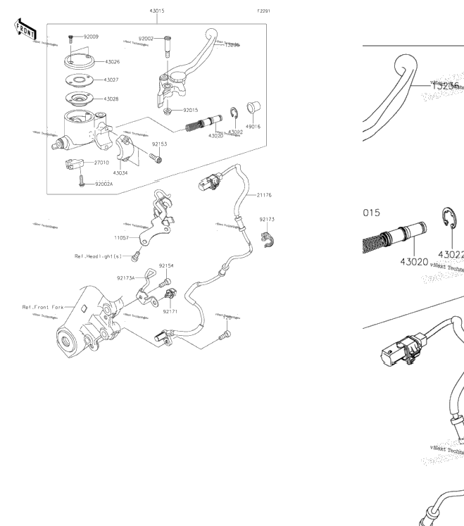 Front Master Cylinder