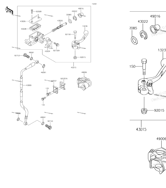 Front Master Cylinder