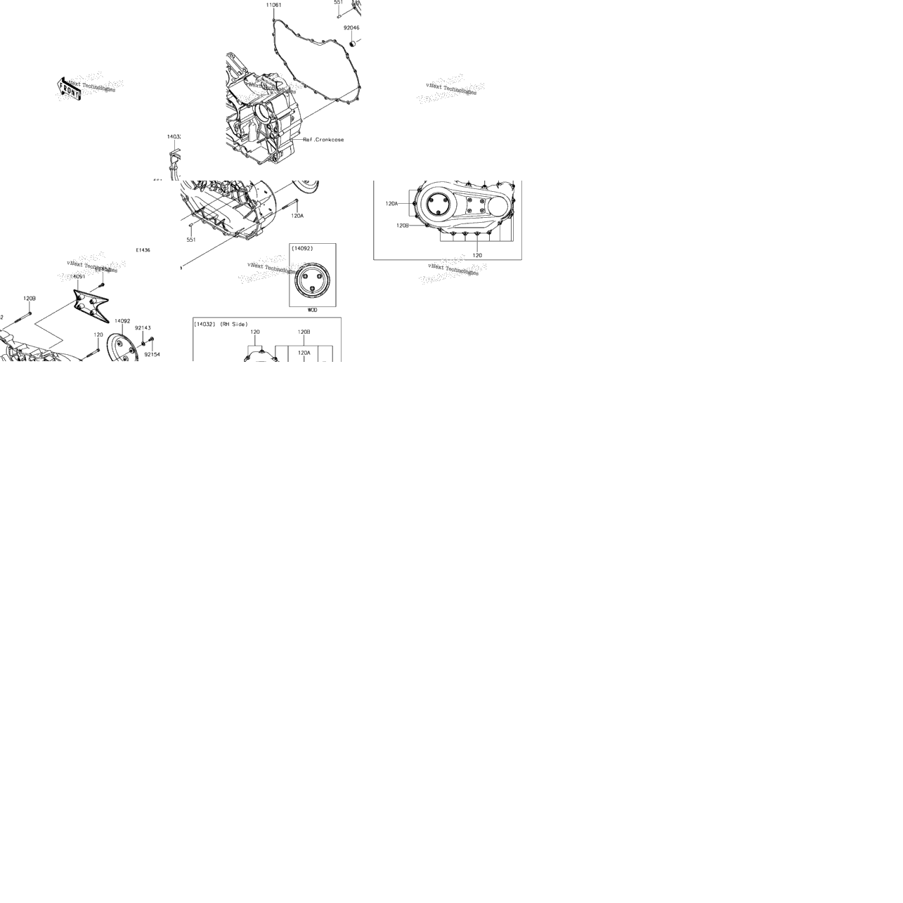 Right Engine Cover(S)