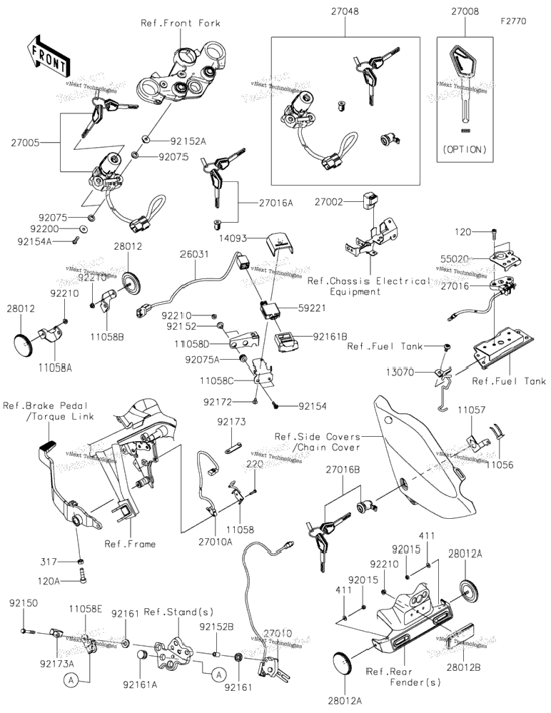 Ignition Switch/Locks/Reflectors 2