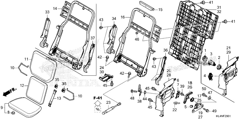 Rear Seat