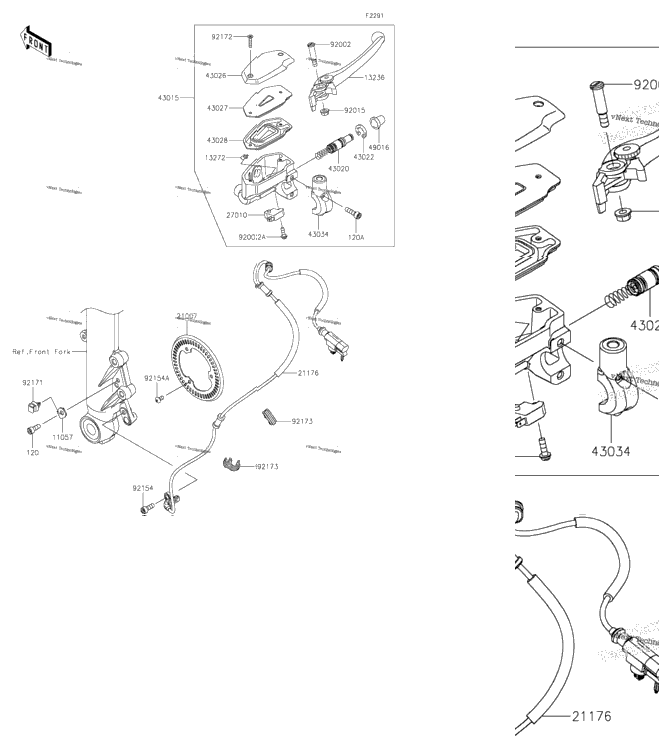 Front Master Cylinder