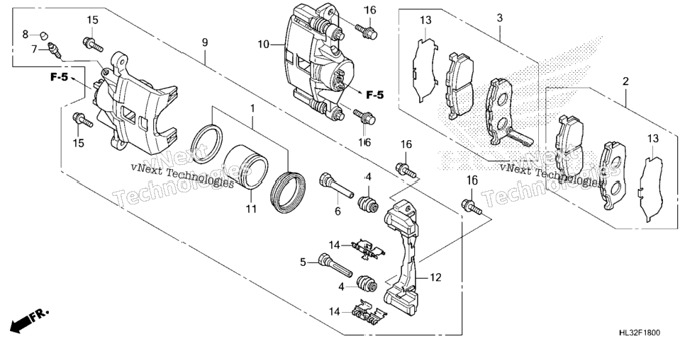 Front Brake Caliper