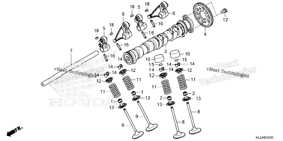 Camshaft@Valve