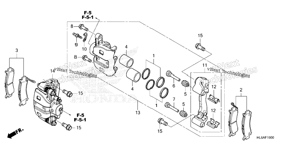 Front Brake Caliper
