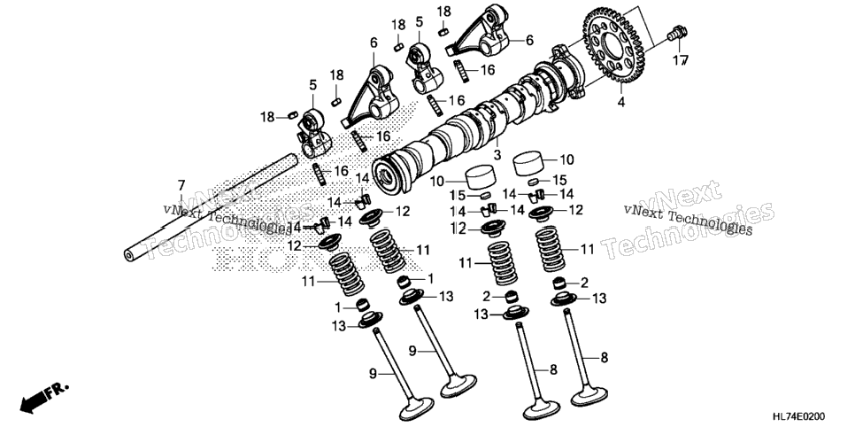 Camshaft@Valve