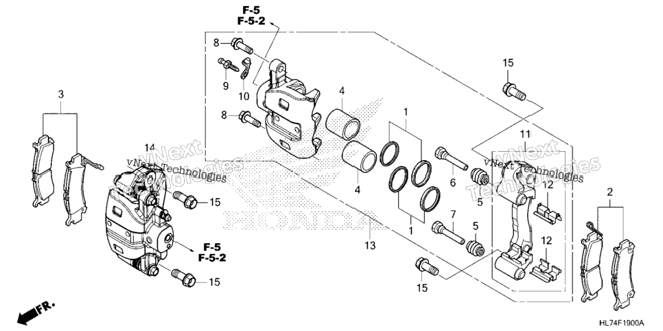 Front Brake Caliper
