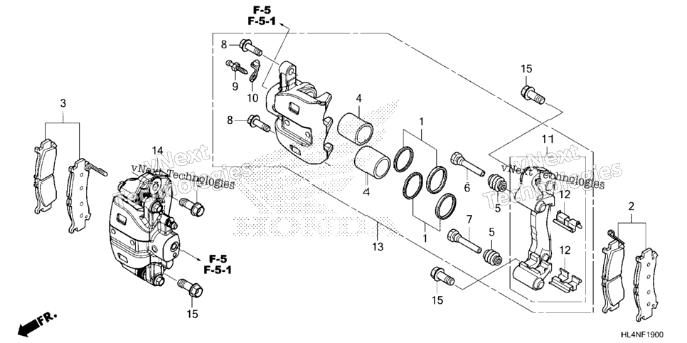 Front Brake Caliper