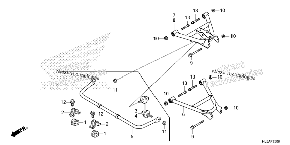 Rear Arm