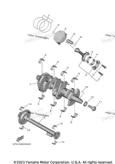 Crankshaft Piston