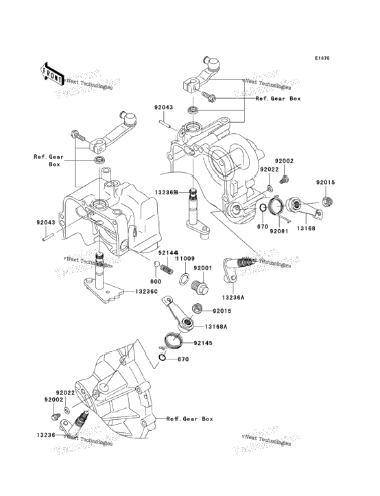 Gear Change Mechanism