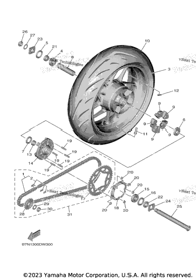 Rear Wheel