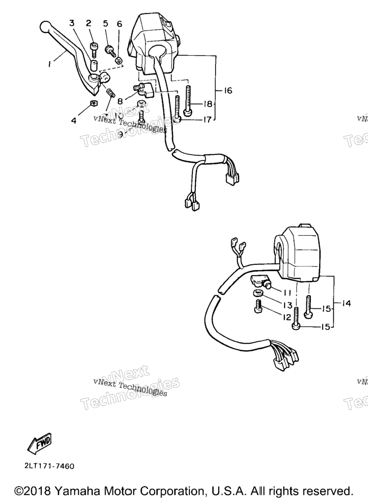 Handle Switch Lever