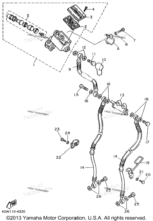 Front Master Cylinder