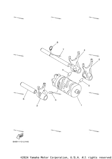 Shift Cam Fork
