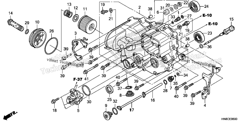 Front Crankcase Cover