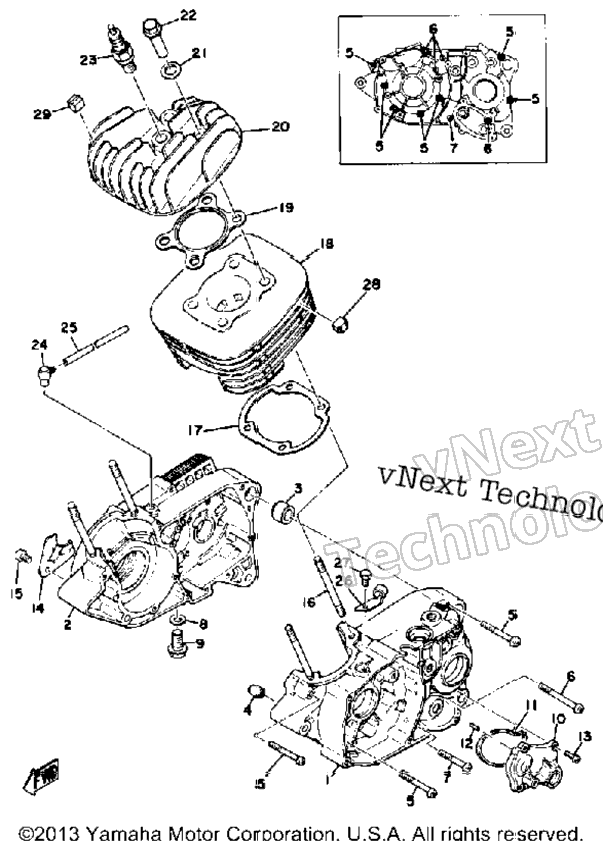 Cylinder Crankcase
