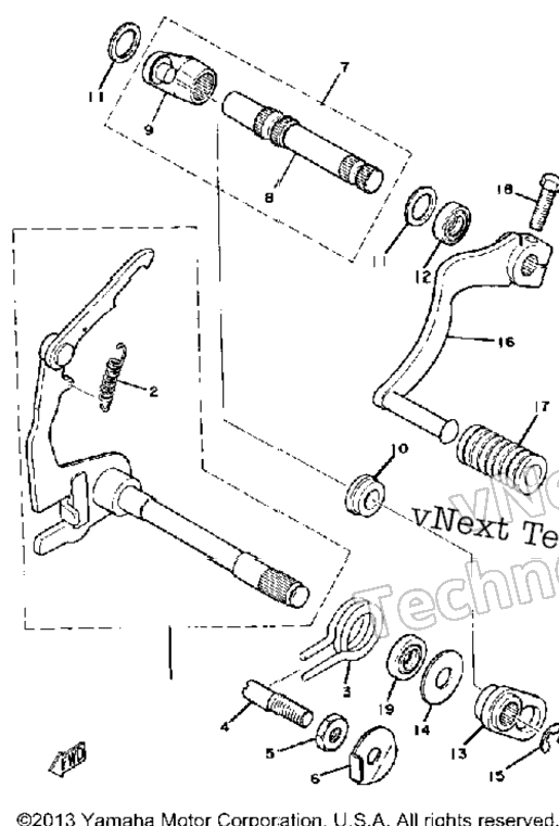 Shift Shaft Pedal