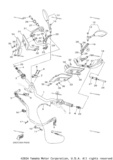 Steering Handle Cable