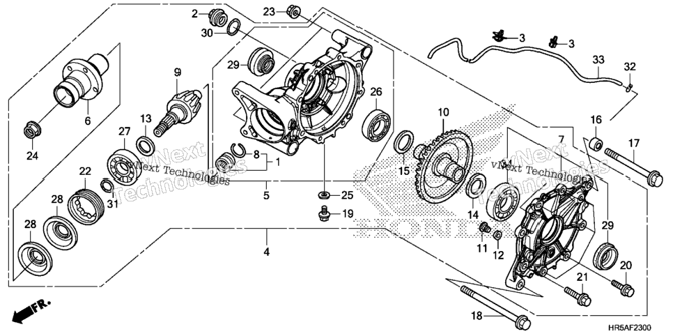 Rear Final Gear