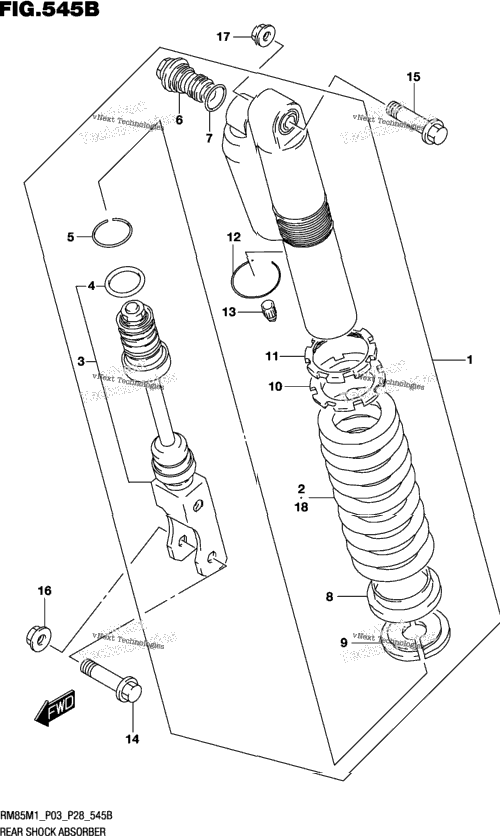 Rear Shock Absorber